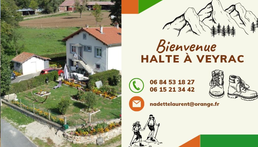 Halte à Veyrac Apartamento Lavoute-sur-Loire Quarto foto
